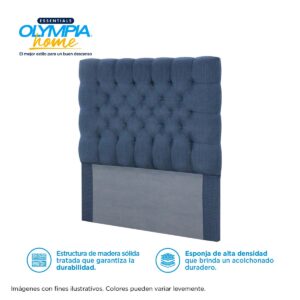 cabecera glam azul