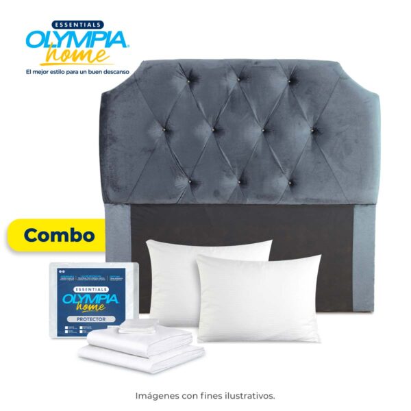 Combo: Cabecera Elegance + Accesorios