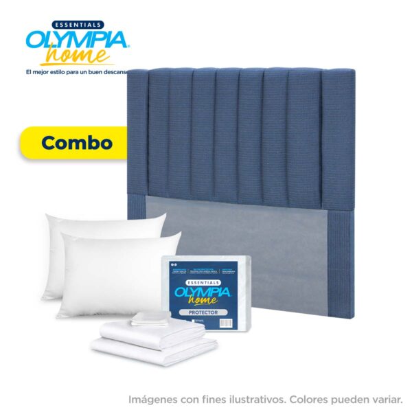 Combo: Cabecera Luxury + Accesorios