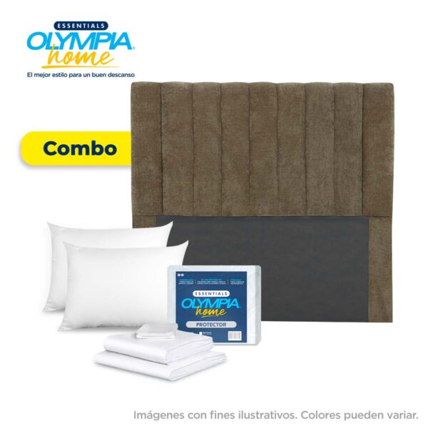 Combo: Cabecera Luxury + Accesorios - Imagen 2