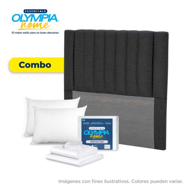 Combo: Cabecera Luxury + Accesorios - Imagen 3
