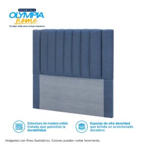 cabecera luxury azul
