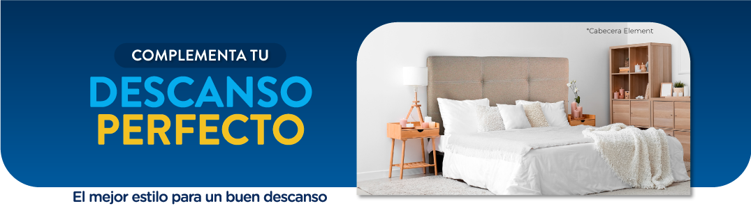 Complementa tu descanso con tu cabecera favorita
