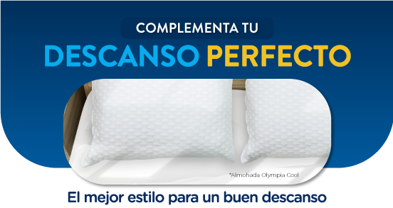 Complementa tu descanso con tu almohada favorita