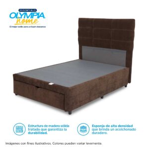 Base con gaveta Element café