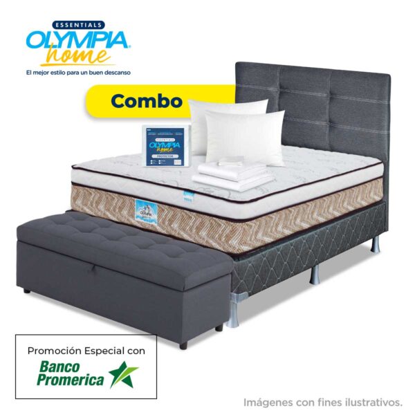 Combo: Colchón Raíces + Camastrón + Complementos