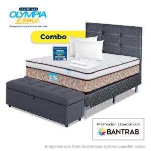 Combo: Colchón Celajes + Camastrón + Complementos