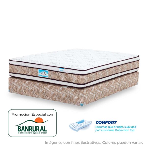 Colchón Celajes Doble Boxtop - Base