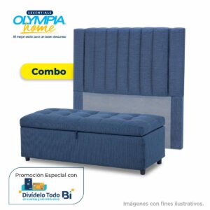 Combo: Baúl + Cabecera Luxury