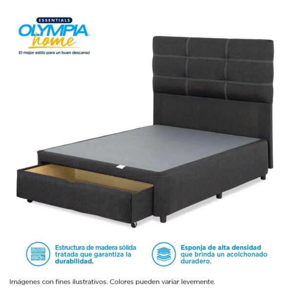 nest element gris con gaveta