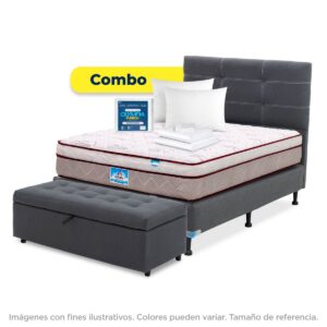 Combo: Colchón Celajes + Camastrón + Complementos