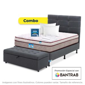 Combo: Colchón Celajes + Camastrón + Complementos
