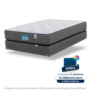 Colchón Ortopédico Renova + Cabecera Luxury