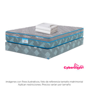 Cyberdays Combo: Colchón Celajes One Boxtop + Protector