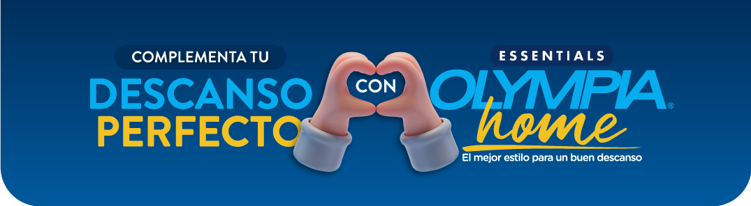 Complementa tu descanso perfecto con Olympia Home
