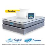 Combo: Cama Completa Catracha + Protector + Almohadas