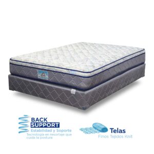 Cama Completa Girasol color gris con azul