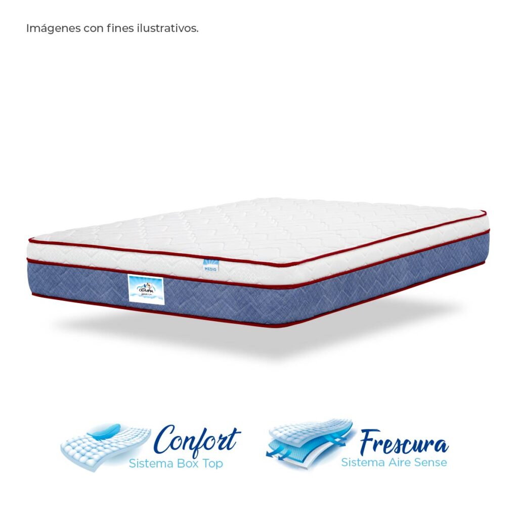 Cama Completa EE One Box Top