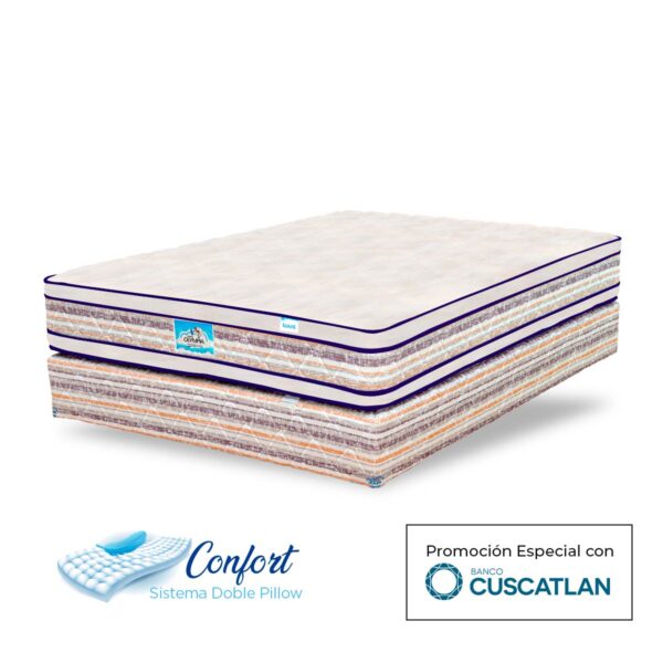 Cama Completa EE Doble Box Top