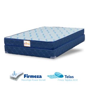 Cama Foam, color azul