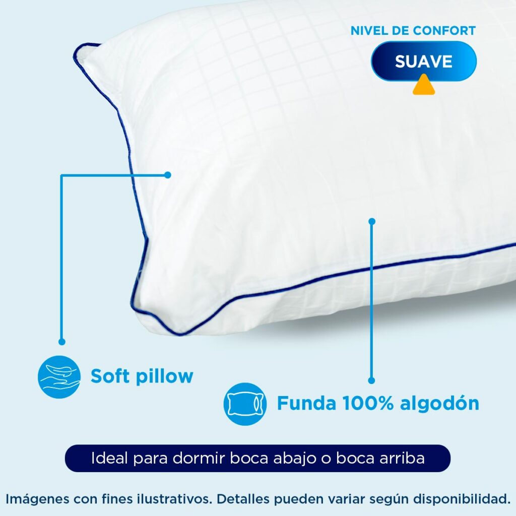 Duo pack: Almohada Olympia Soft